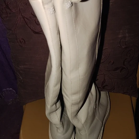 Grey Sam Edelman Knee-High Boots - Picture 3 of 6